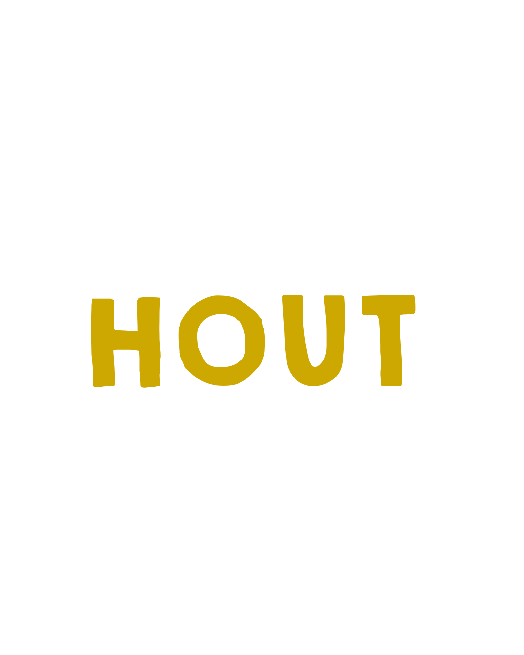 Hout voor het terras
